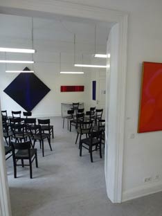 Ausstellungsrundgang in den Ateliers der wfk